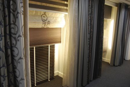 Verschillende sfeerimpressies in de showroom